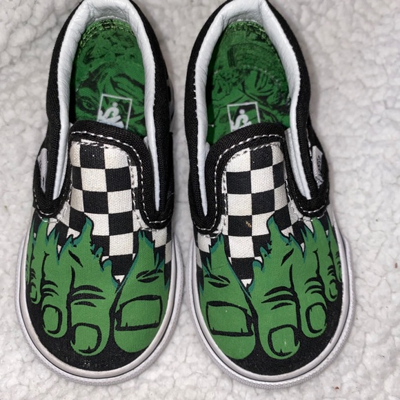 hulk vans slip ons